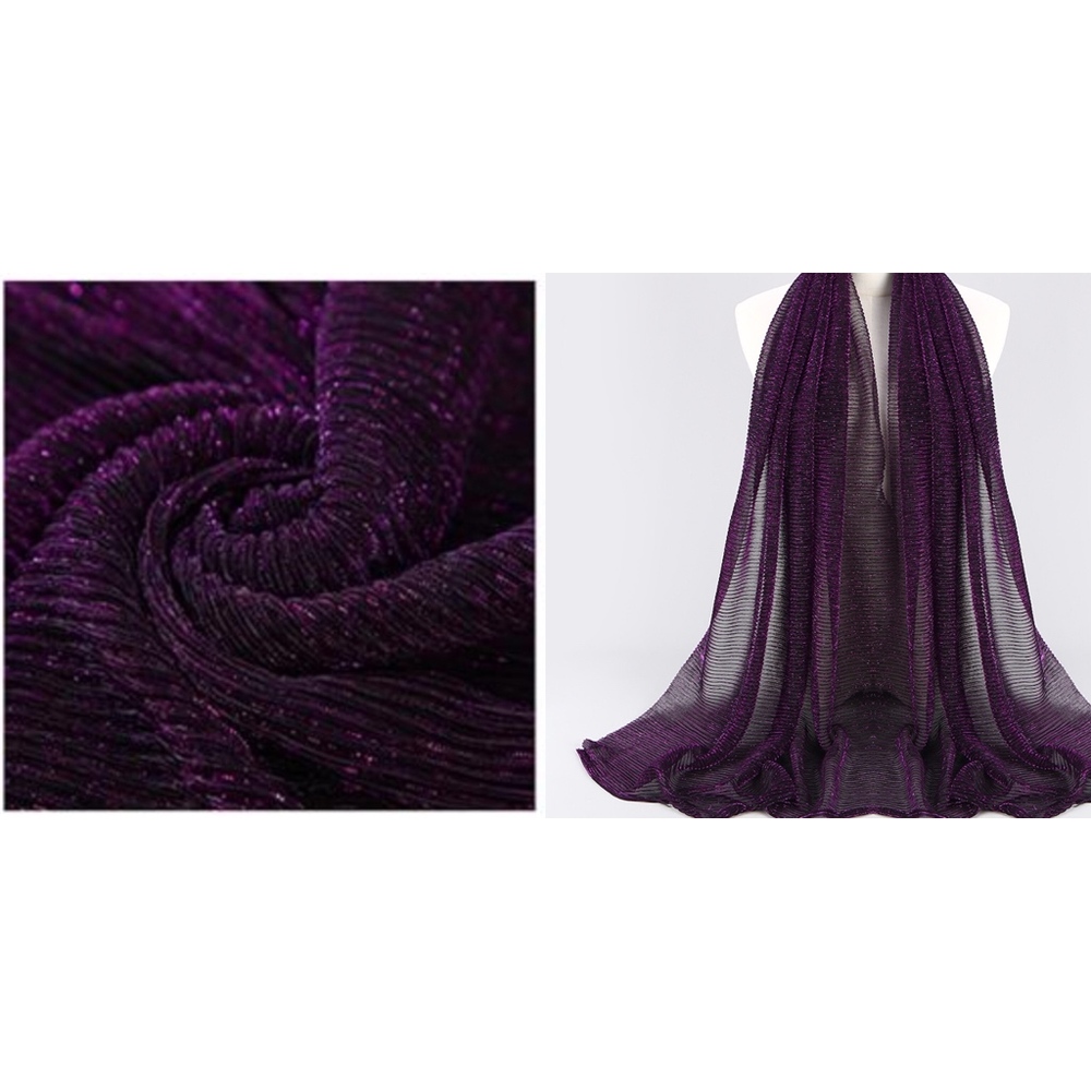 Purple Scarf Hijab
